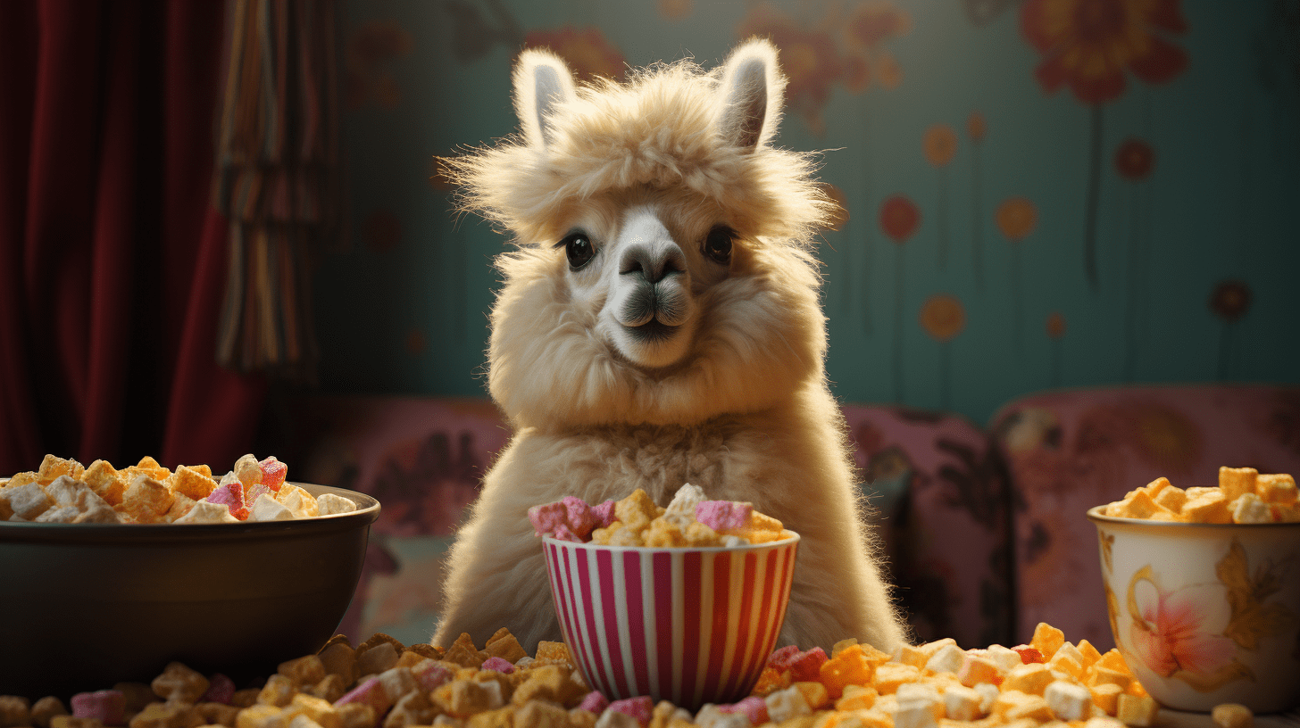 can alpaca eat popcorn