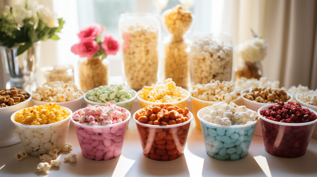 popcorn for baby shower